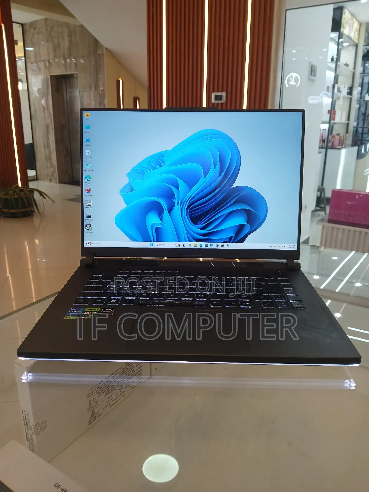 New Laptop Asus ROG Strix G16 G614 16GB Intel Core I7 SSD 1T