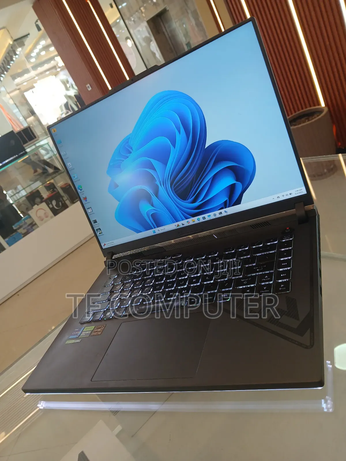 New Laptop Asus ROG Strix G16 G614 16GB Intel Core I7 SSD 1T