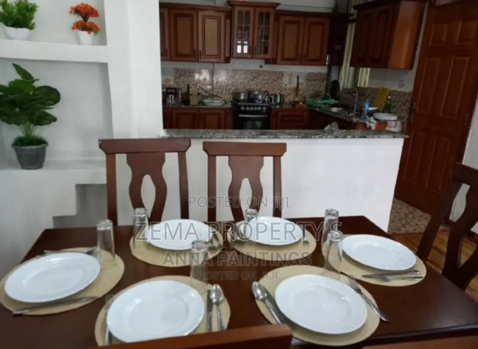 Furnished 3bdrm Apartment in Bole for rent