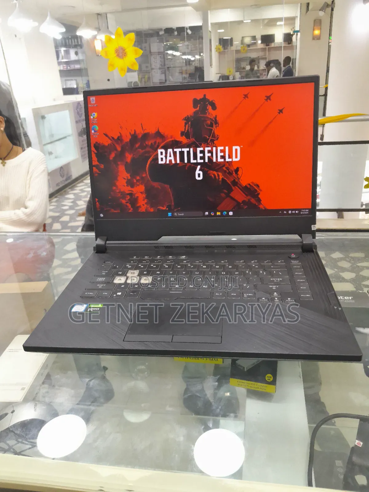 New Laptop Asus ROG Strix G15 16GB Intel Core I7 SSD 1T