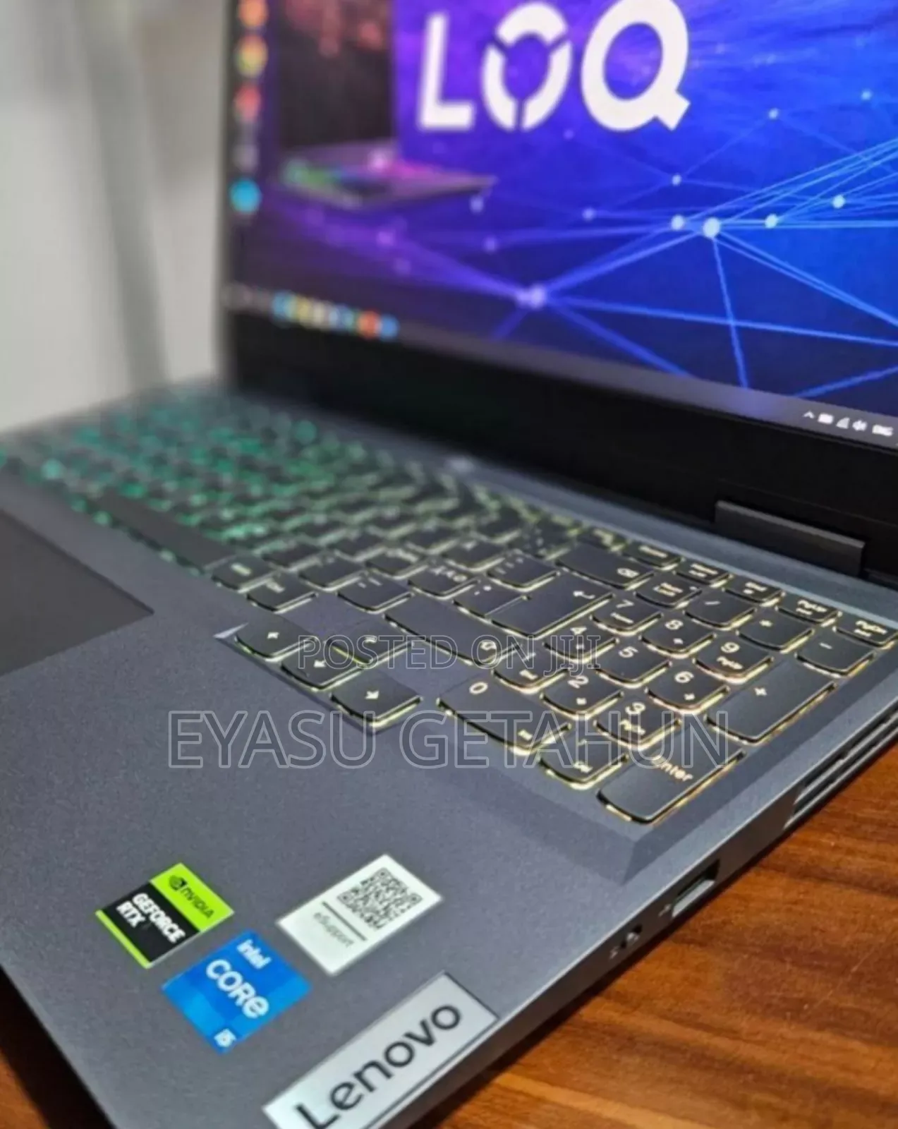 New Laptop Lenovo LOQ 15ARP9 16GB Intel Core i5 SSD 512GB