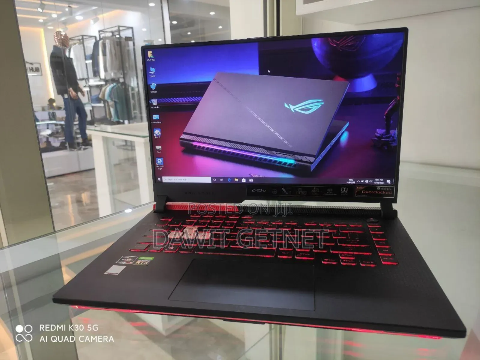 New Laptop Asus ROG Strix G15 16GB AMD Ryzen 9 SSD 512GB