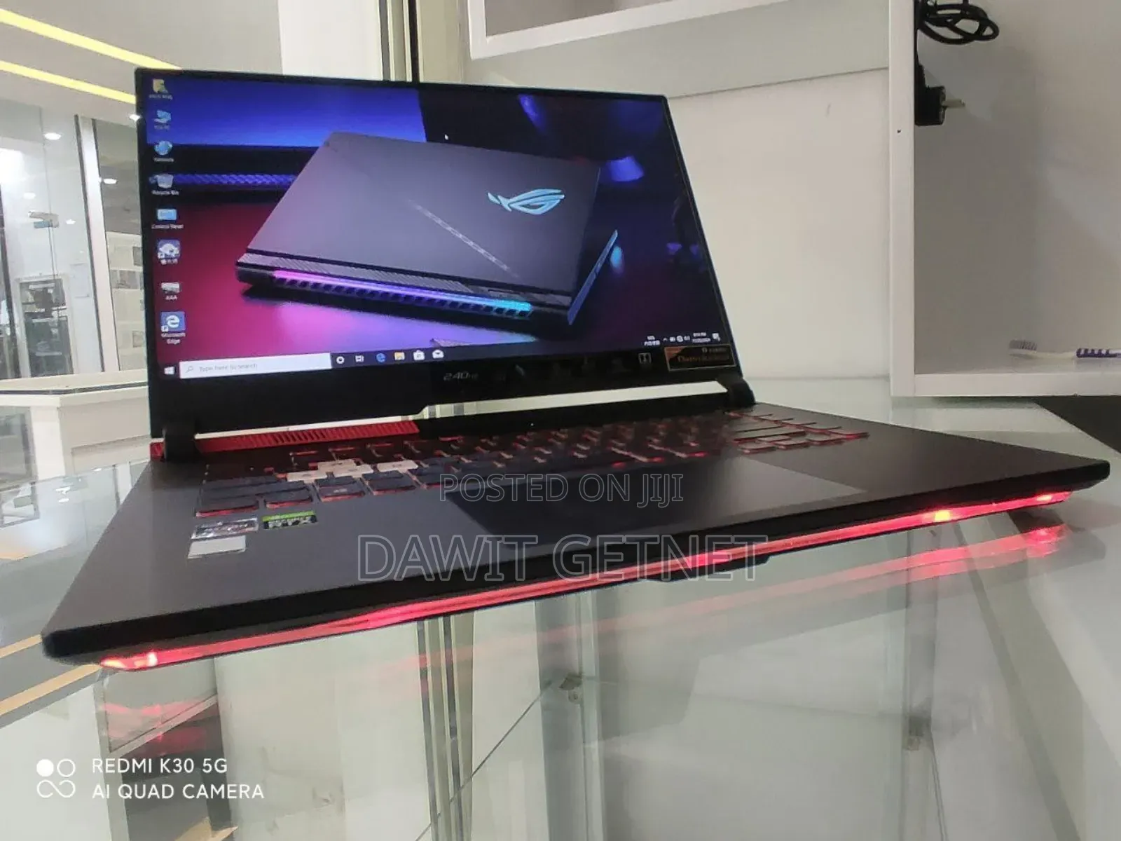 New Laptop Asus ROG Strix G15 16GB AMD Ryzen 9 SSD 512GB