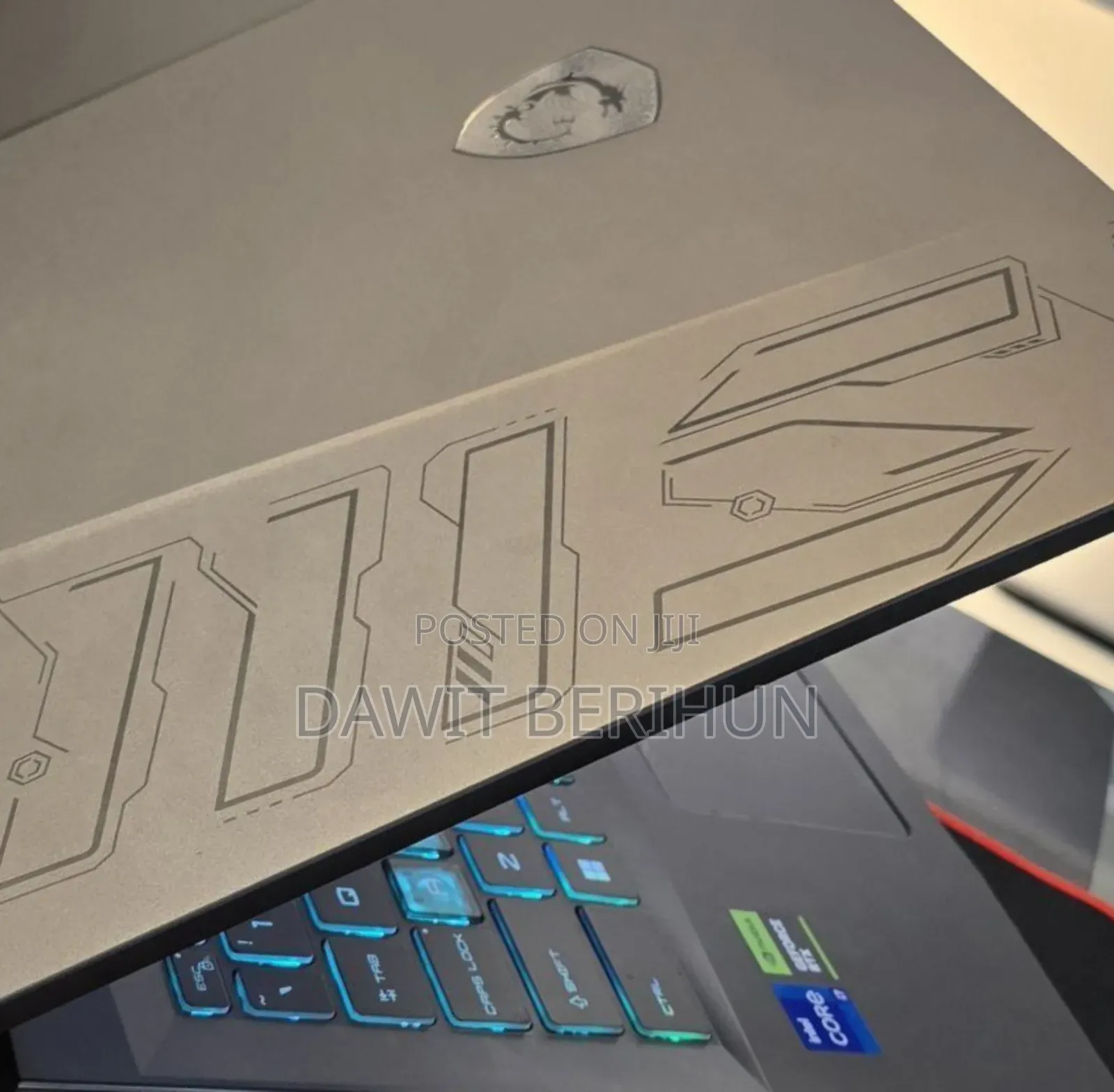 New Laptop MSI 16GB Intel Core I7 SSD 1T