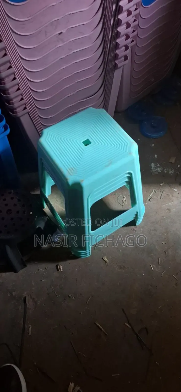 Circle and Rectangle Plastic Table