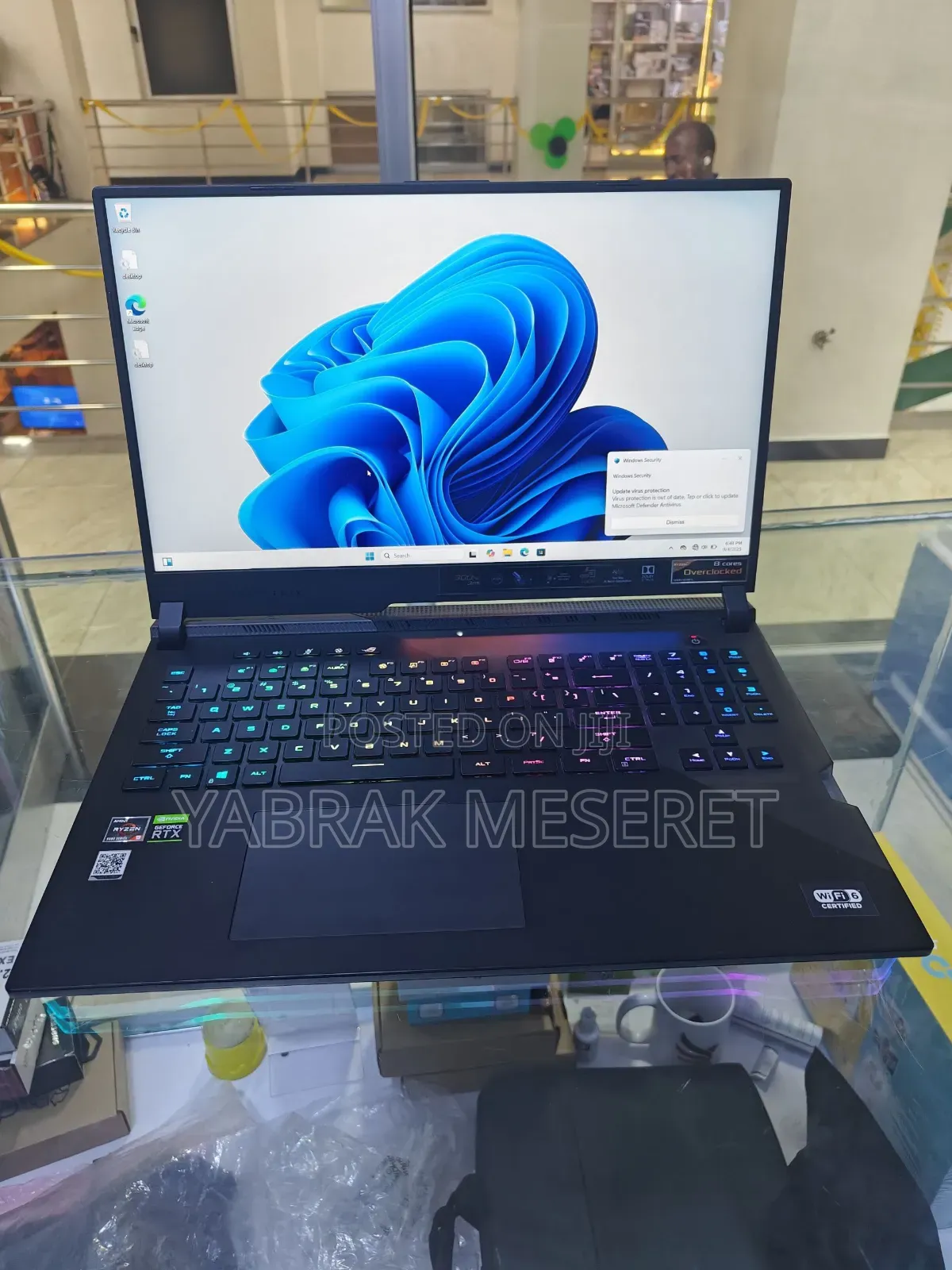 New Laptop Asus 16GB AMD Ryzen 9 SSD 512GB