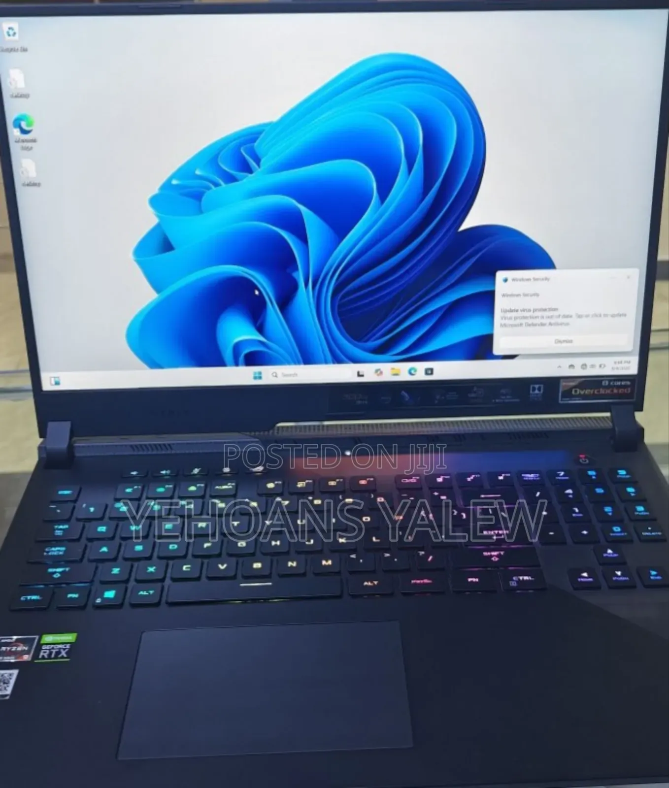 New Laptop Asus ROG Strix G17 32GB AMD Ryzen 9 SSD 1T