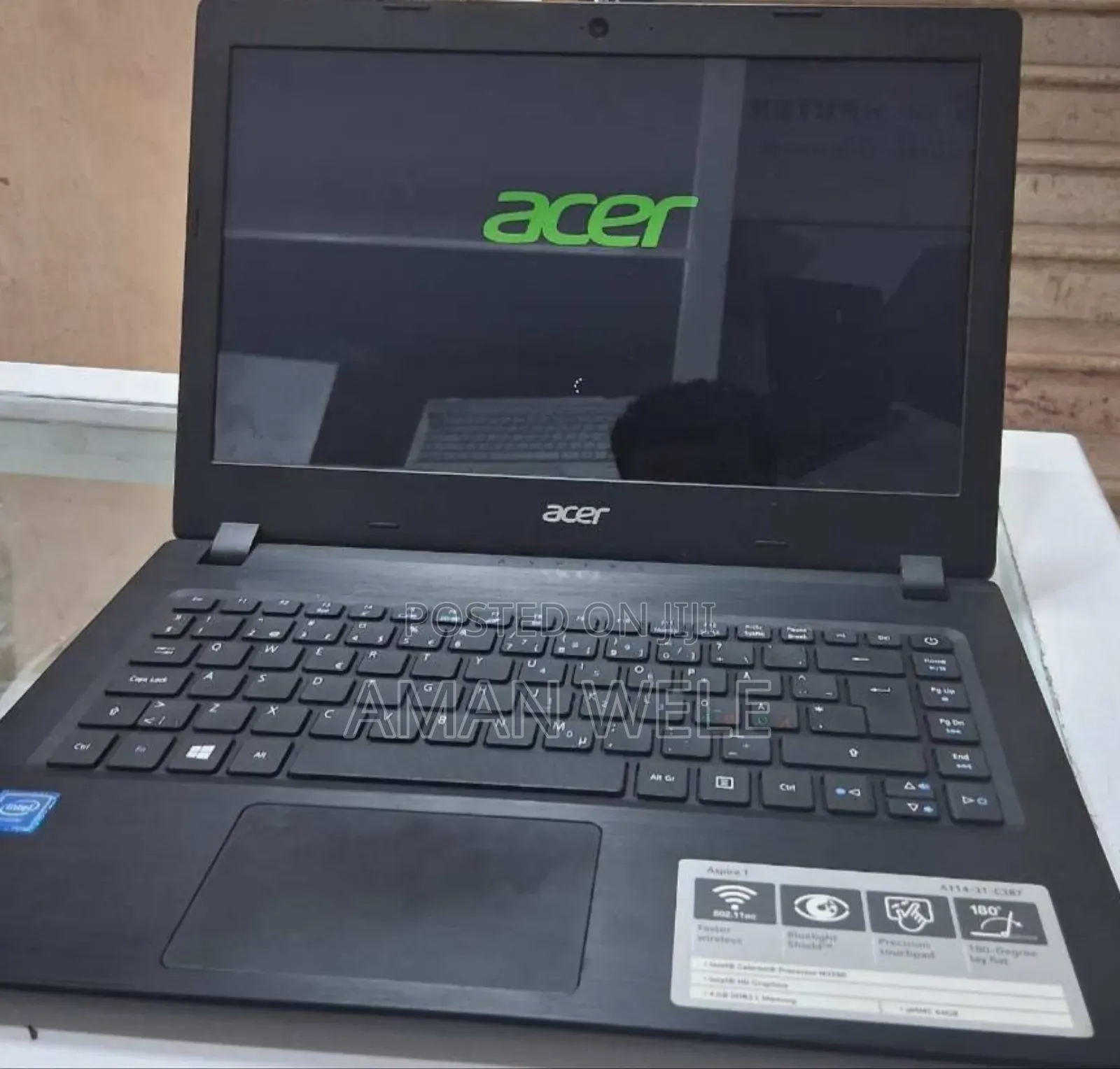 New Laptop Acer Aspire 1 A114-31 4GB Intel SSD 128GB