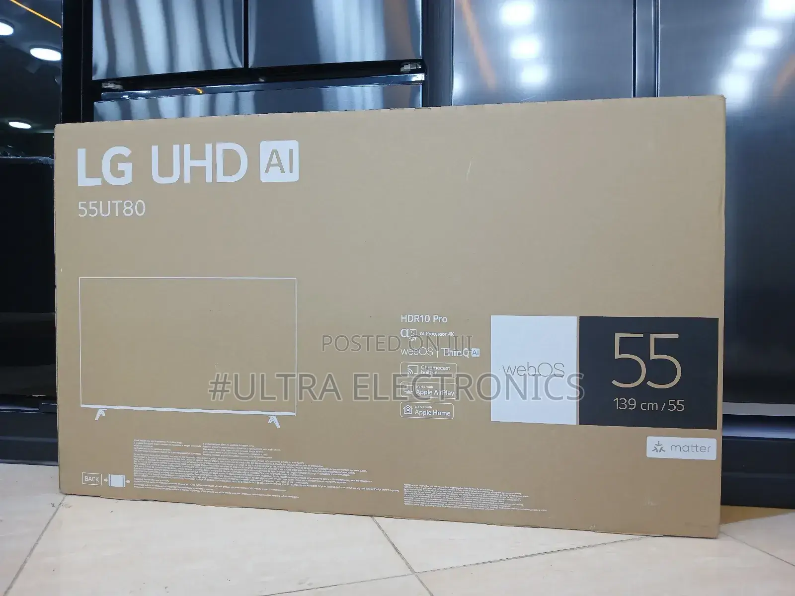 Lg 55 Inch Smart Uhd Tv Ut 80