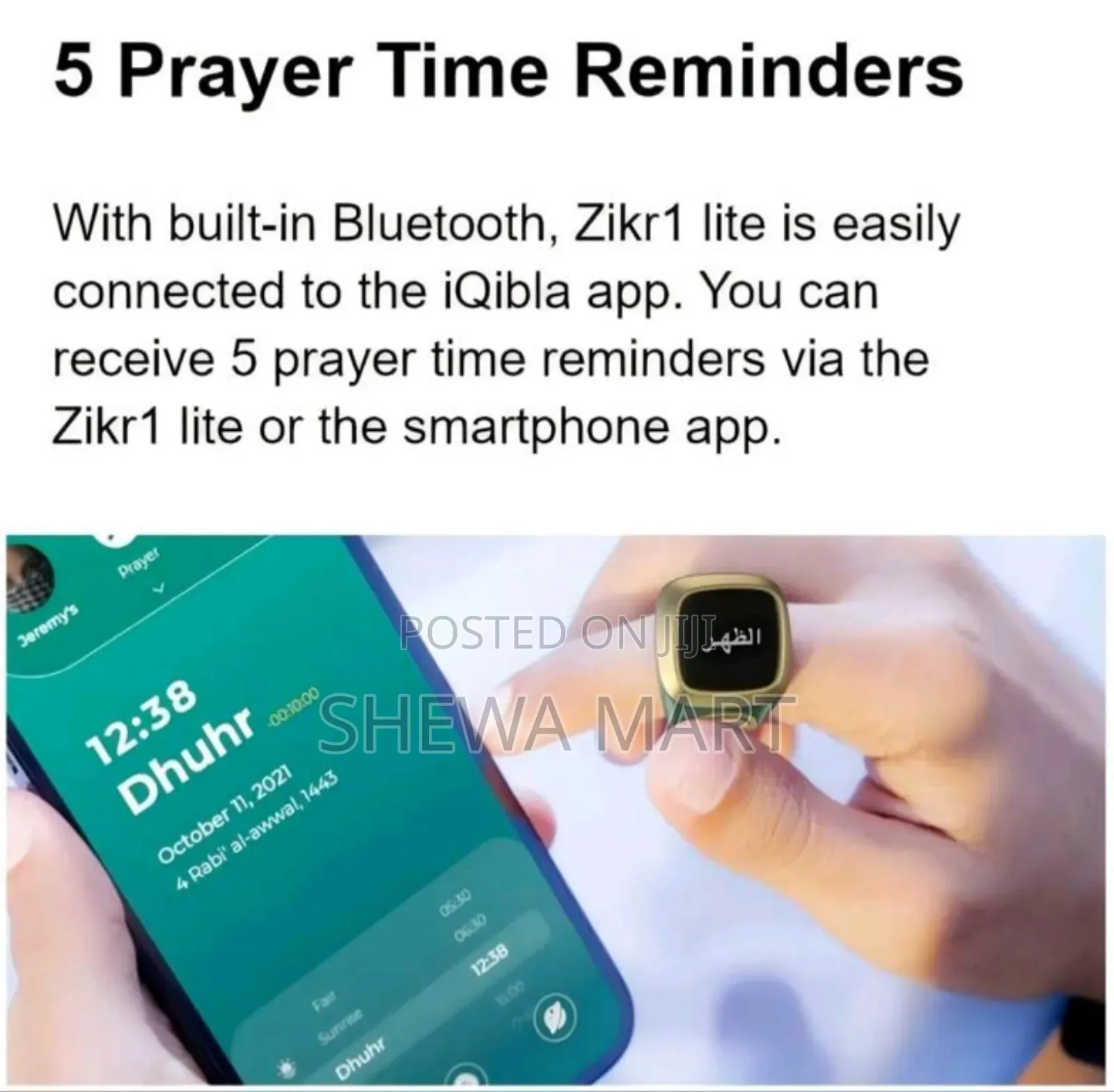 Electronic Tasbih Finger Counter, Oled Digital Tasbeeh Finger Counter