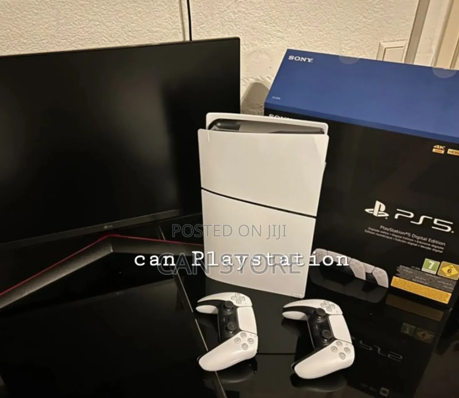 Playstation 5slim Digital With 5games