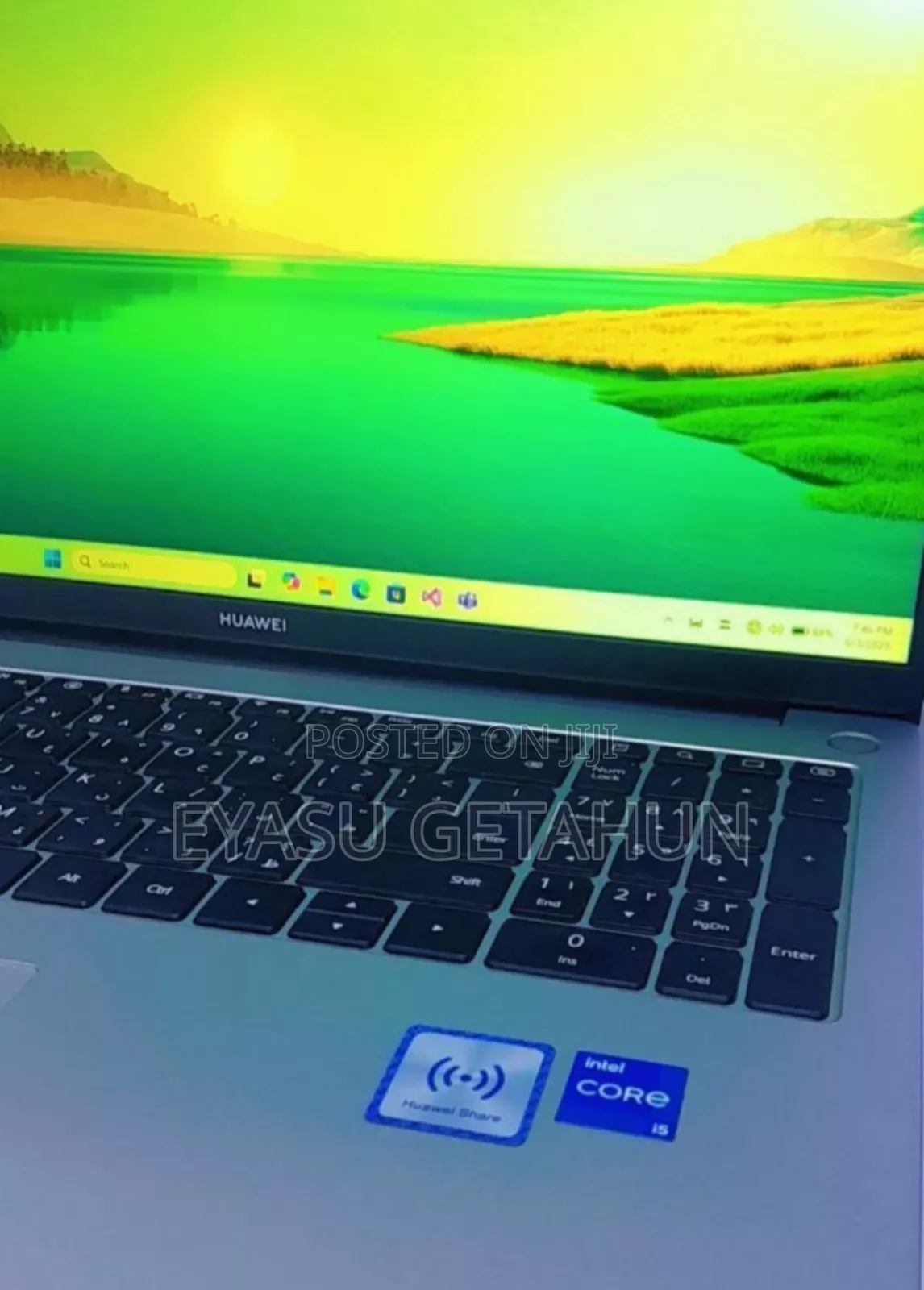 New Laptop Huawei MateBook 13 WRT-W19E 8GB Intel Core i5 SSD 512GB