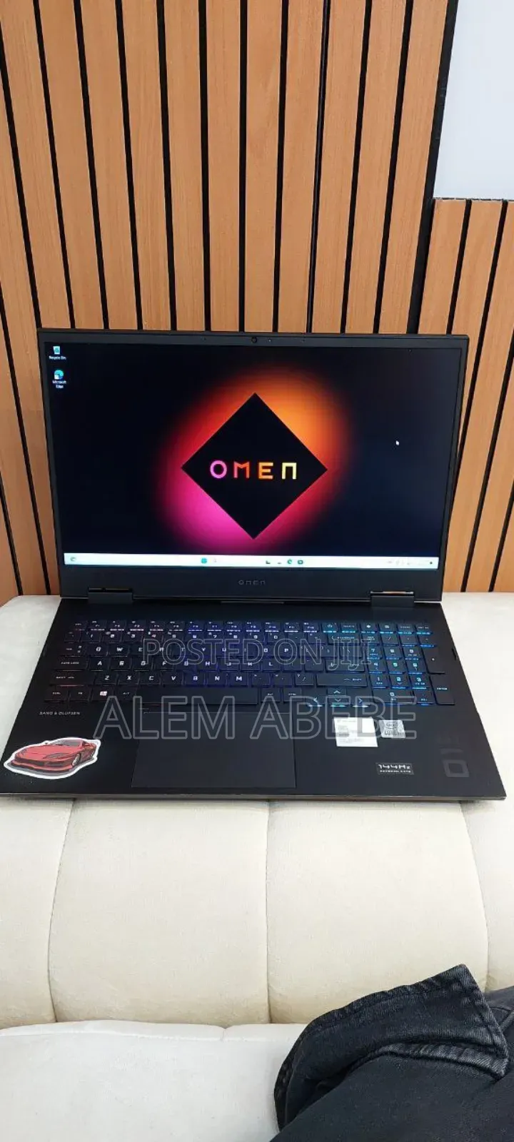 New Laptop HP Omen 15 16GB AMD Ryzen 7 SSD 512GB