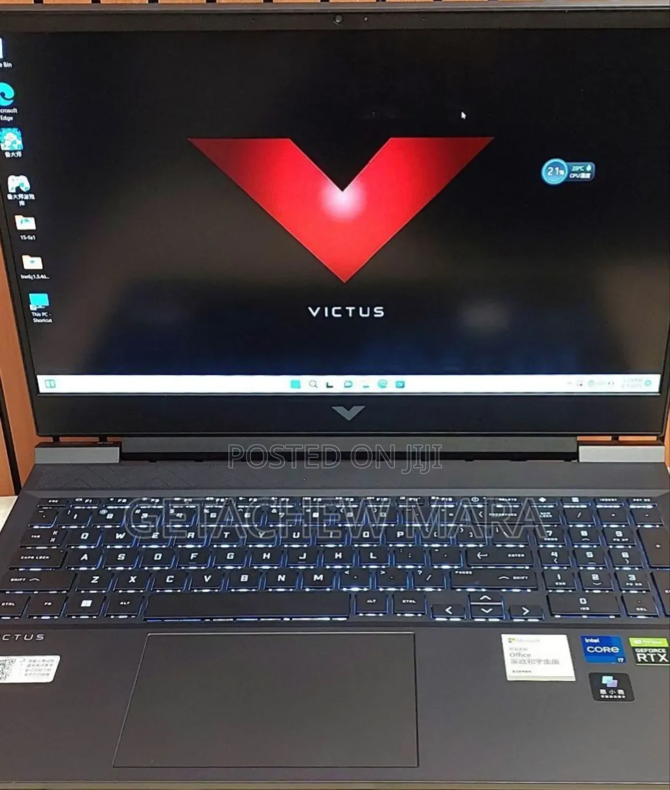 New Laptop HP Victus 15 16GB Intel Core I7 SSD 1T