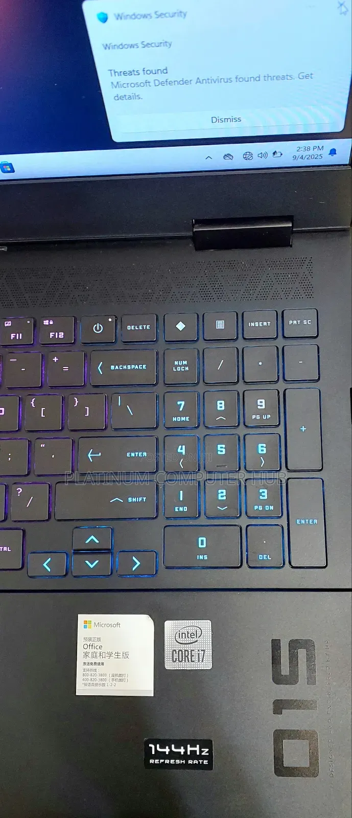 New Laptop HP Omen 15 16GB Intel Core I7 SSD 1T