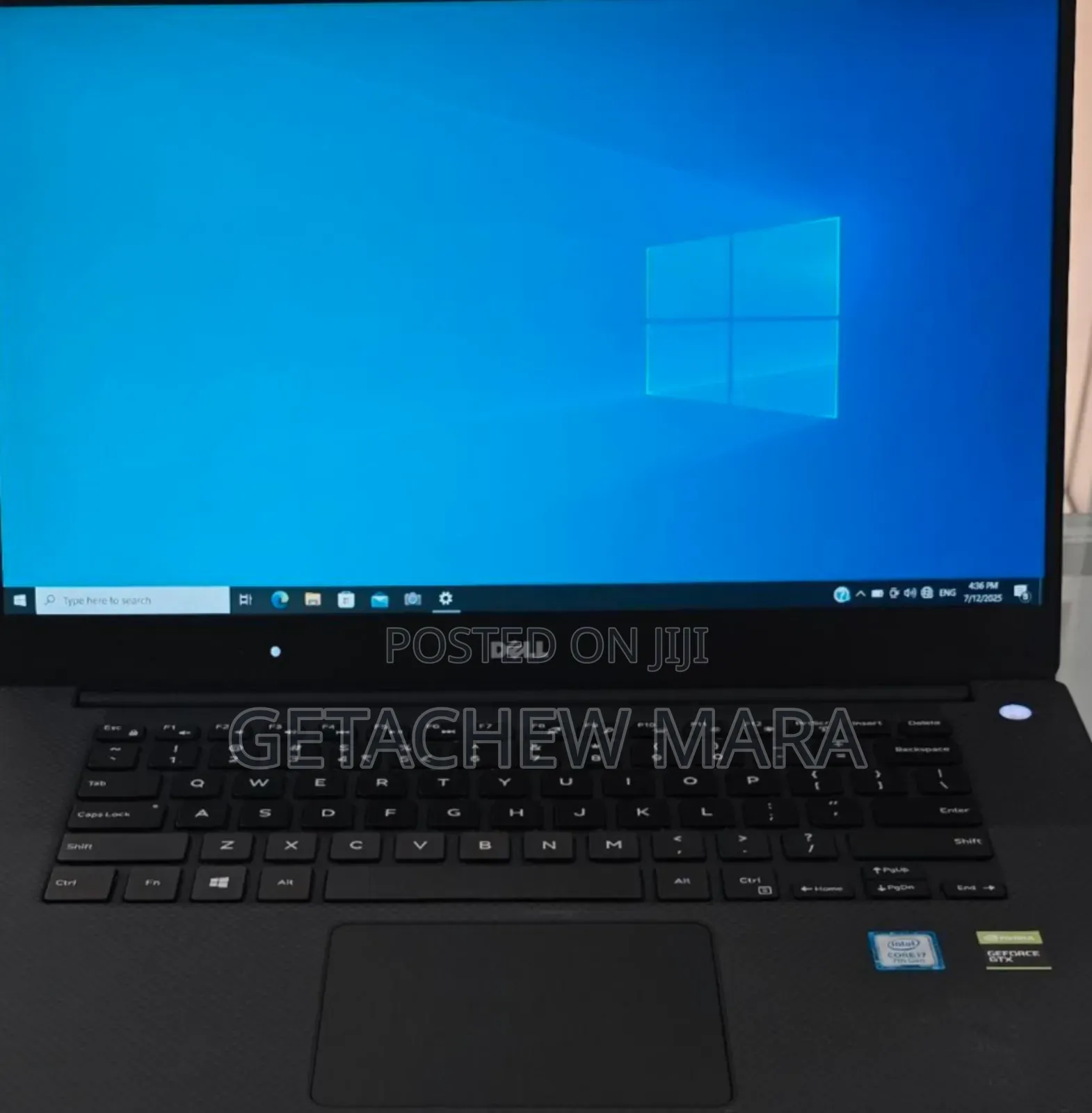 New Laptop Dell XPS 15 16GB Intel Core I7 SSD 512GB