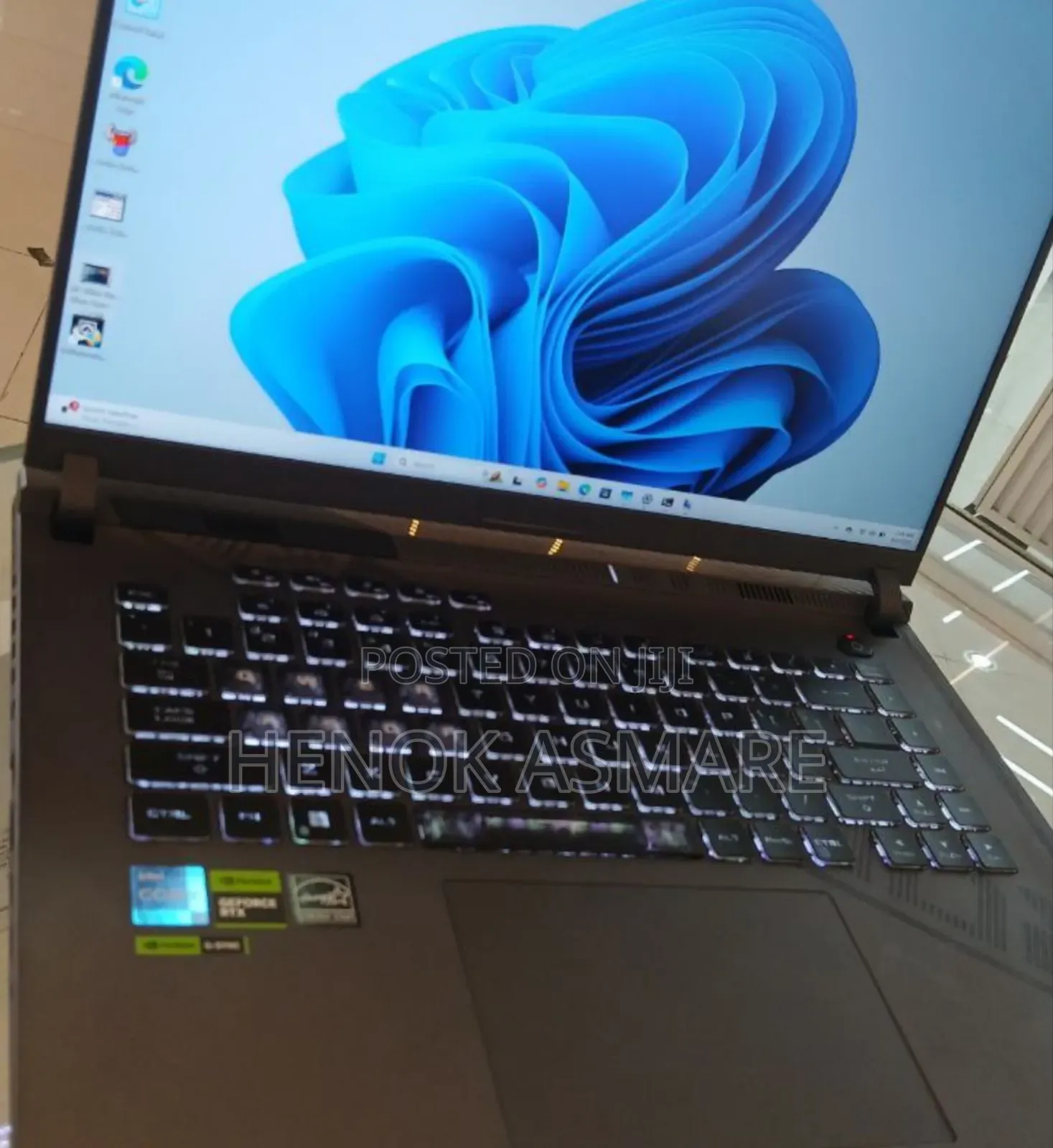 New Laptop Asus ROG Strix G15 16GB Intel Core I7 SSD 1T