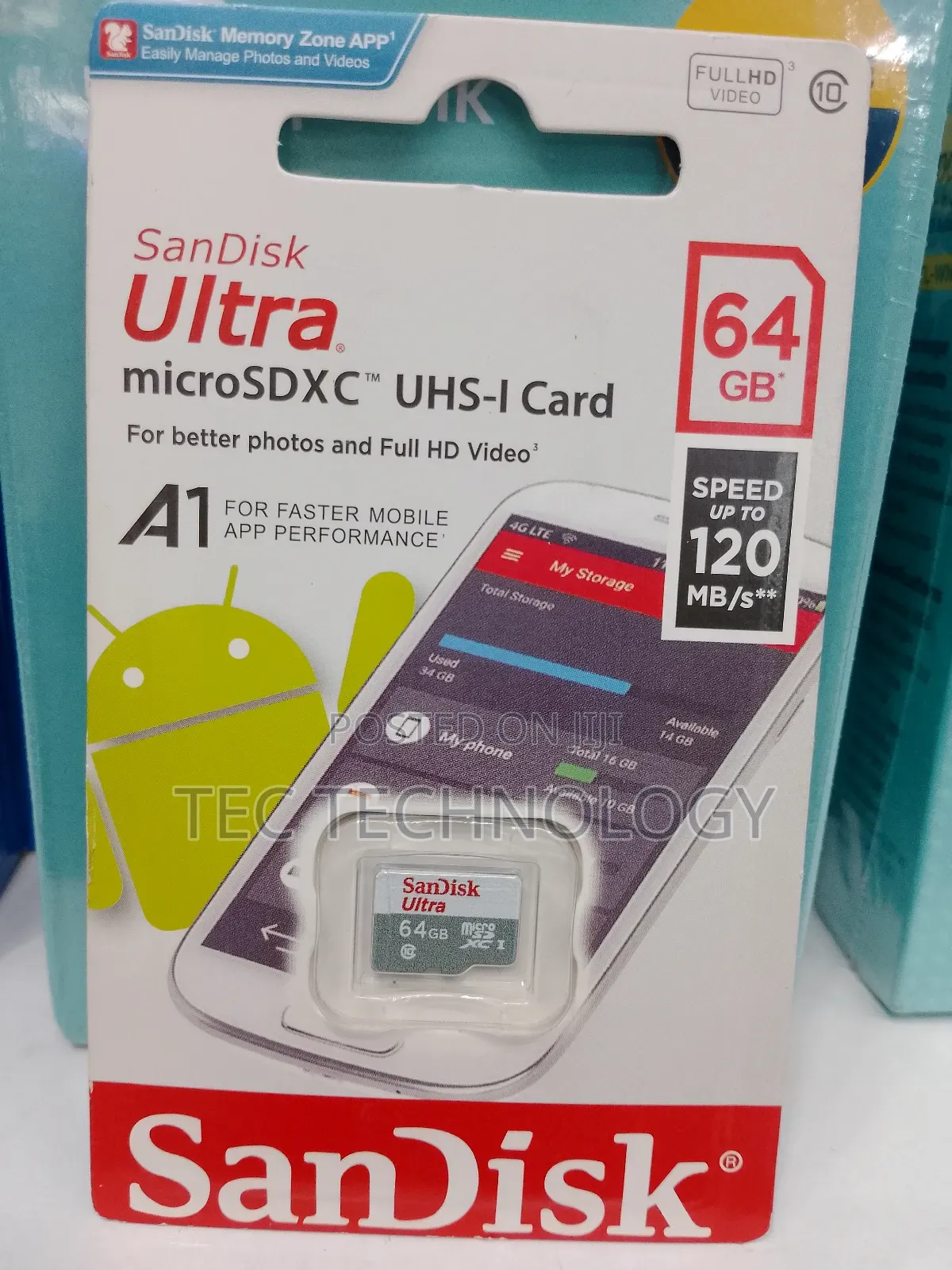 64gb Sandisk Memory Card