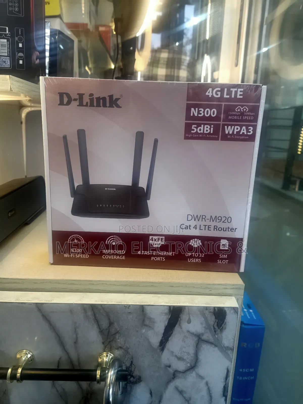Router Sim Card 4g Fast D-Link | 4 Antennas