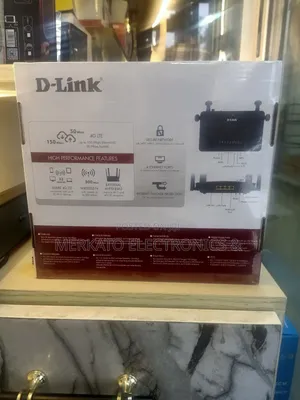 Router Sim Card 4g Fast D-Link | 4 Antennas