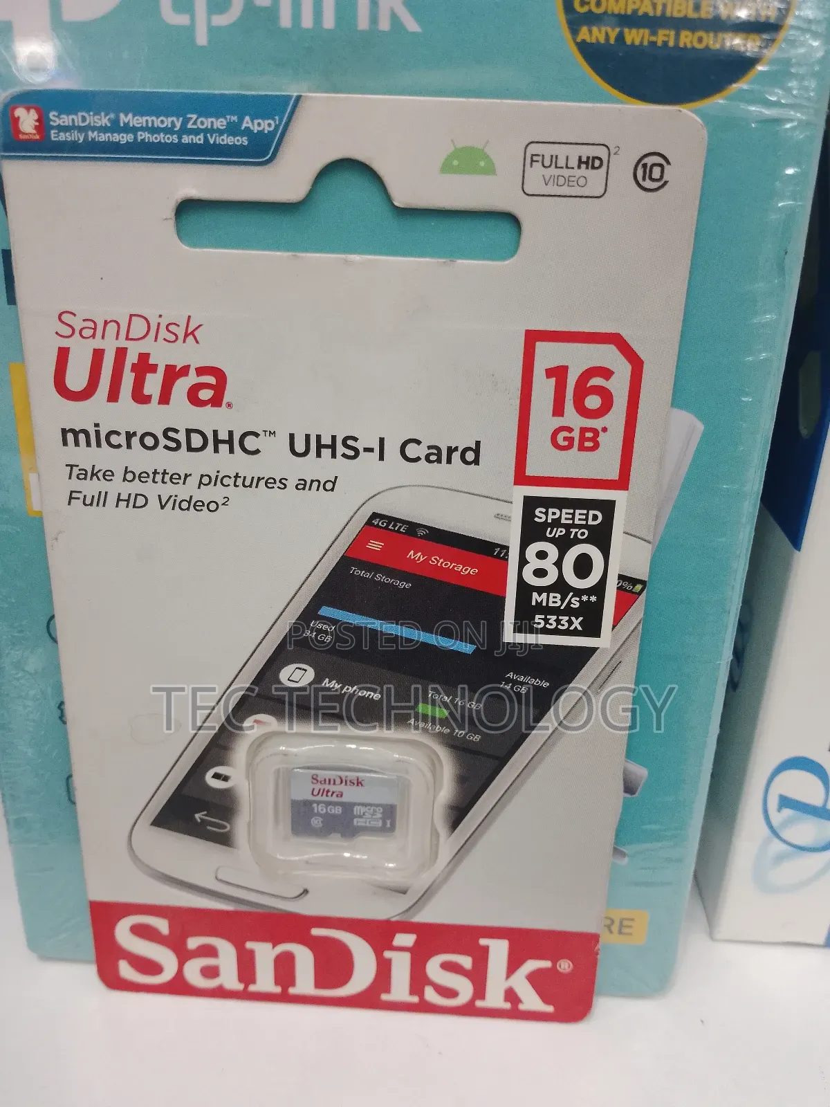 16gb Sandisk Memory Card