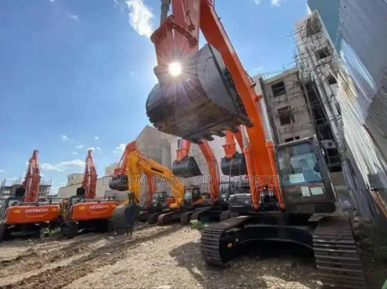 Hitachi 350-7g Excavator Bank Option