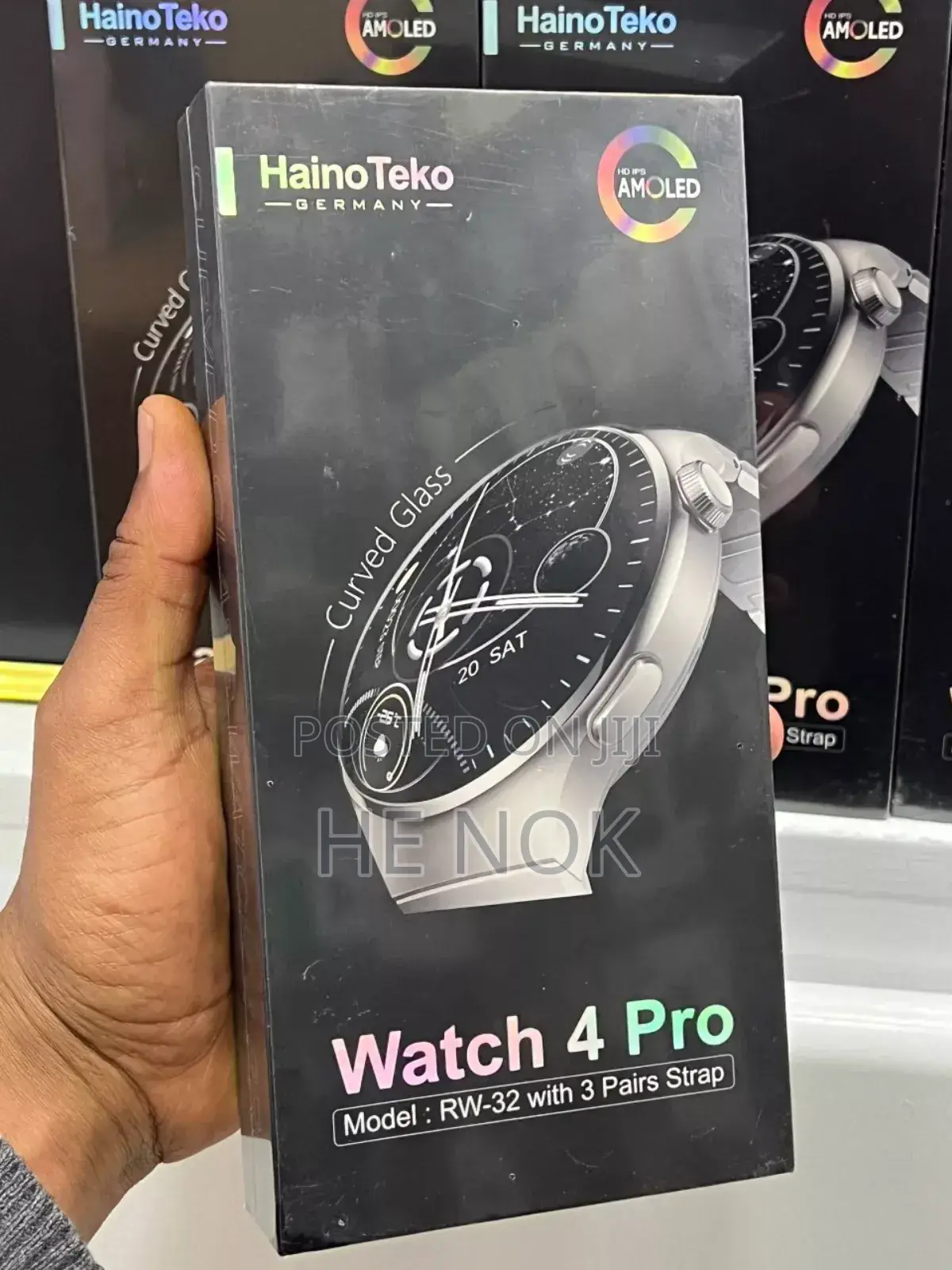 Haino Teko Germany Rw 32 Round Smart Watch Wireless Charger