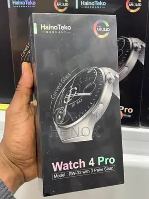 Photo - Haino Teko Germany Rw 32 Round Smart Watch Wireless Charger