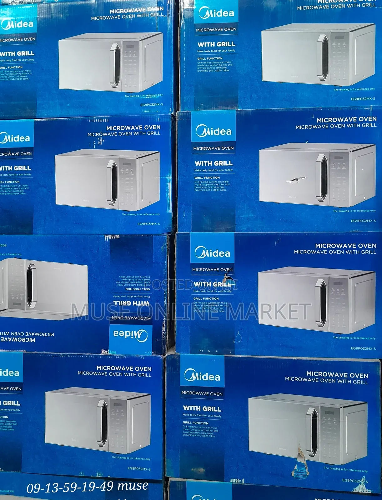 Midea 23 Liter Microwave