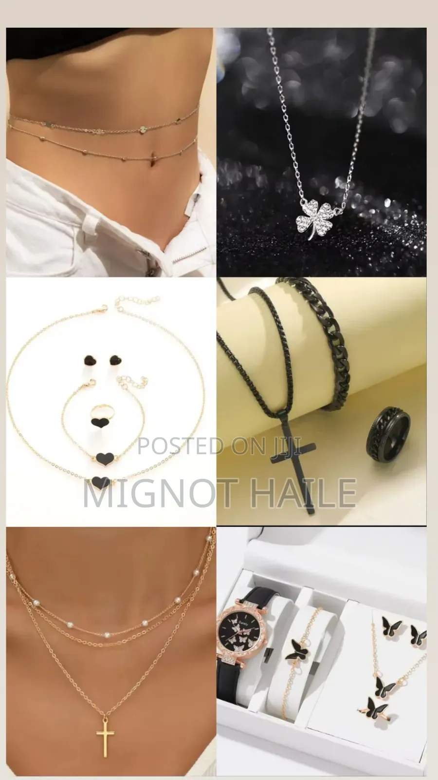 Necklace And Watche Bracelet