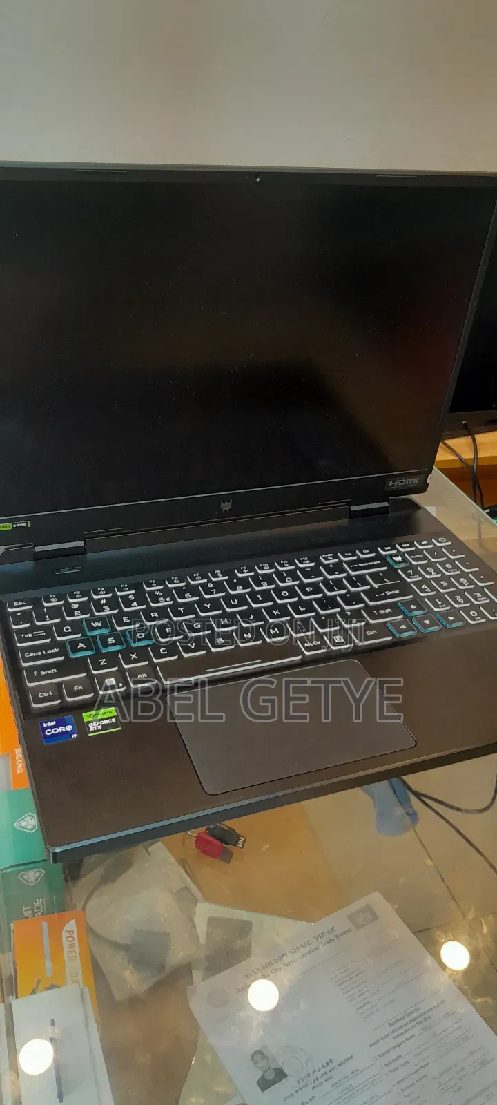 New Laptop Acer Predator Helios 300 16GB Intel Core I9 SSD 1T