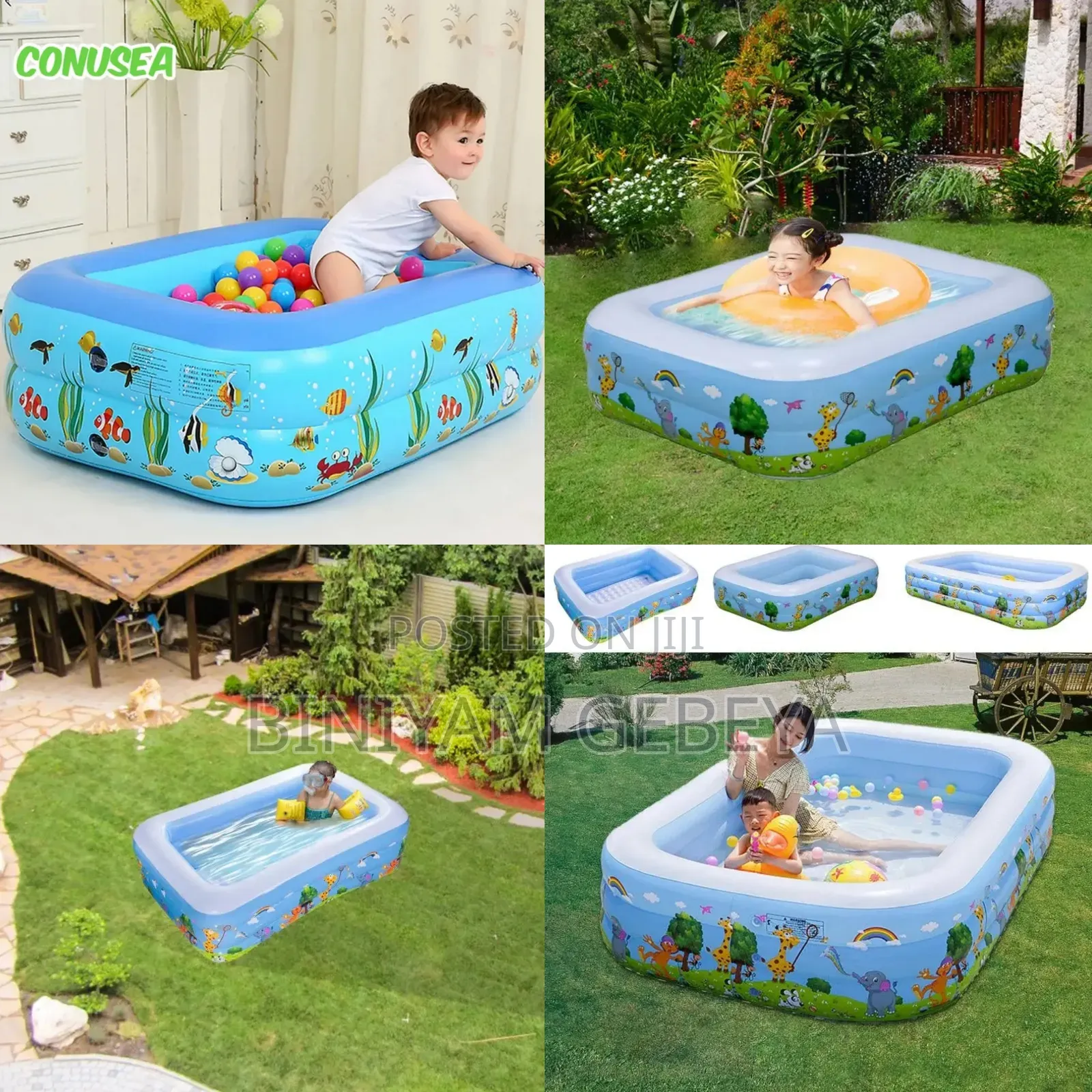 New Swimming Kids Pool 155 Xi by 60 Cm