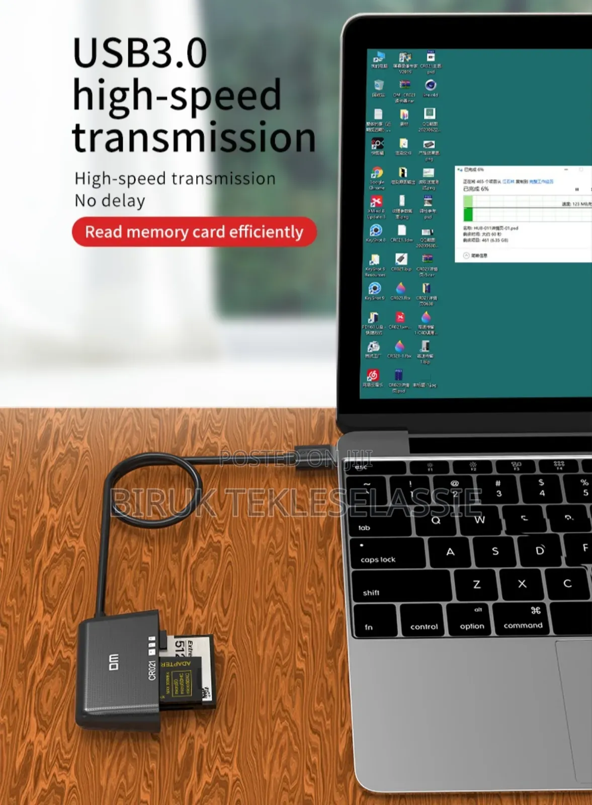 3 in 1 Multifunction Tf,Cf,Sd Card Reader