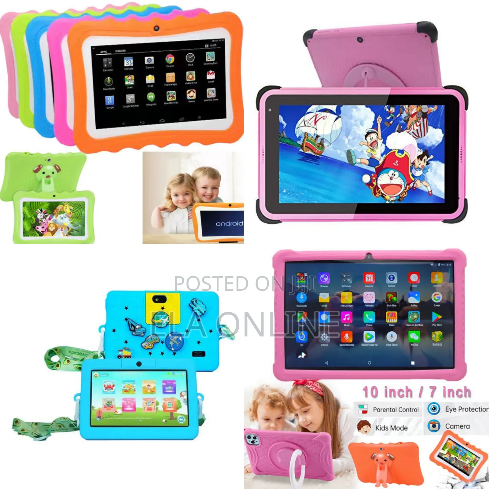 New GTouch Kids Tablet 256 GB White