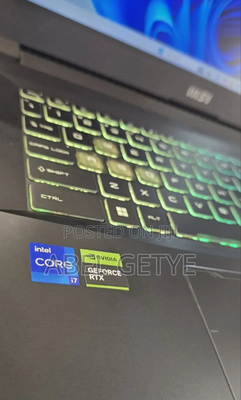 New Laptop MSI Pulse GL66 16GB Intel Core I7 SSD 1T