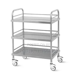 Medical Trolley/Three Shelf