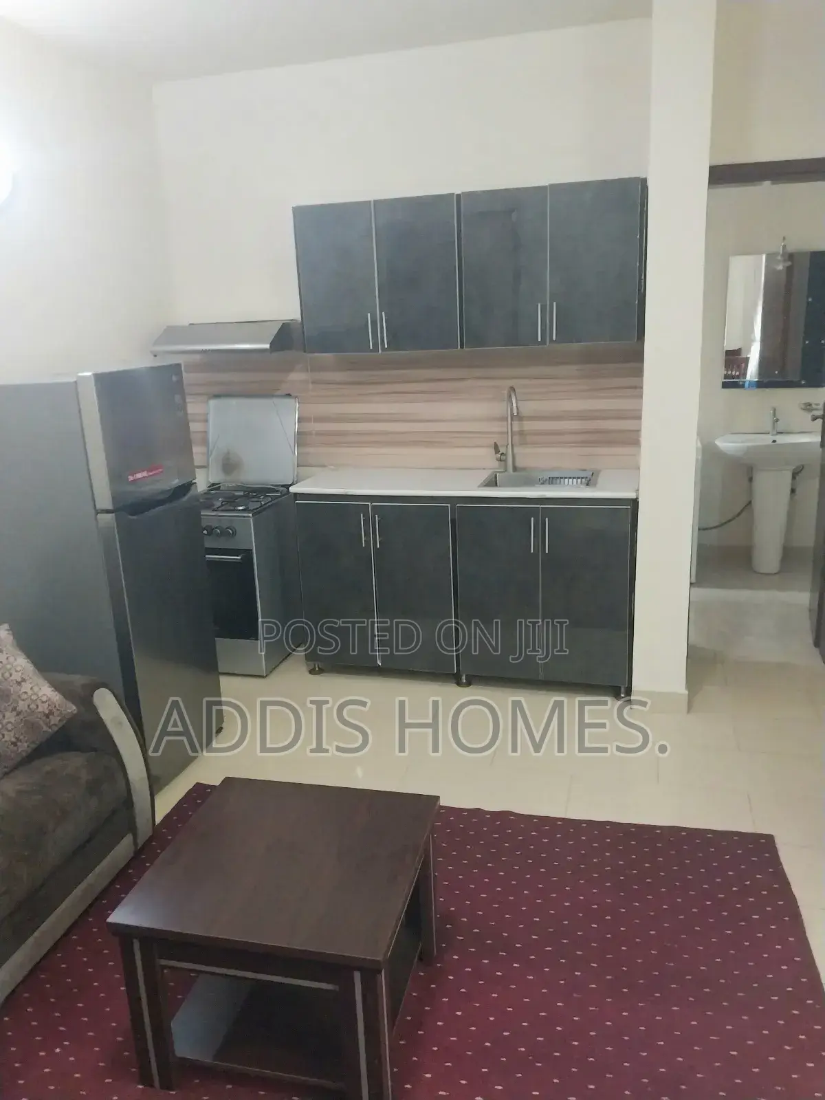 Furnished 1bdrm Apartment in Bole for rent