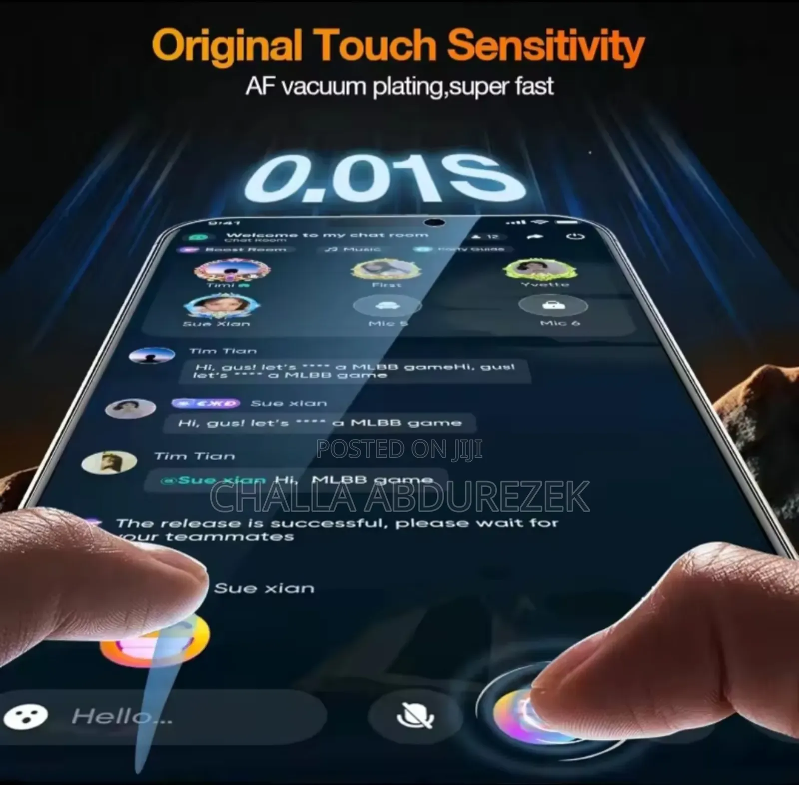 Matte Black Privacy Glass for iPhone 16 Pro