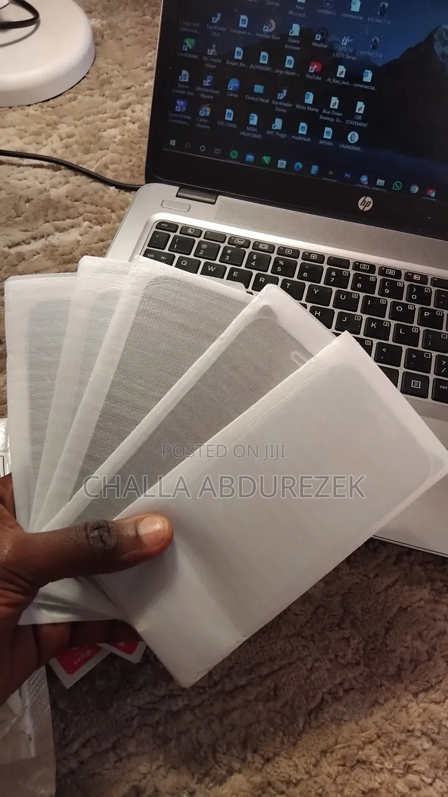 Matte Black Privacy Glass for iPhone 16 Pro