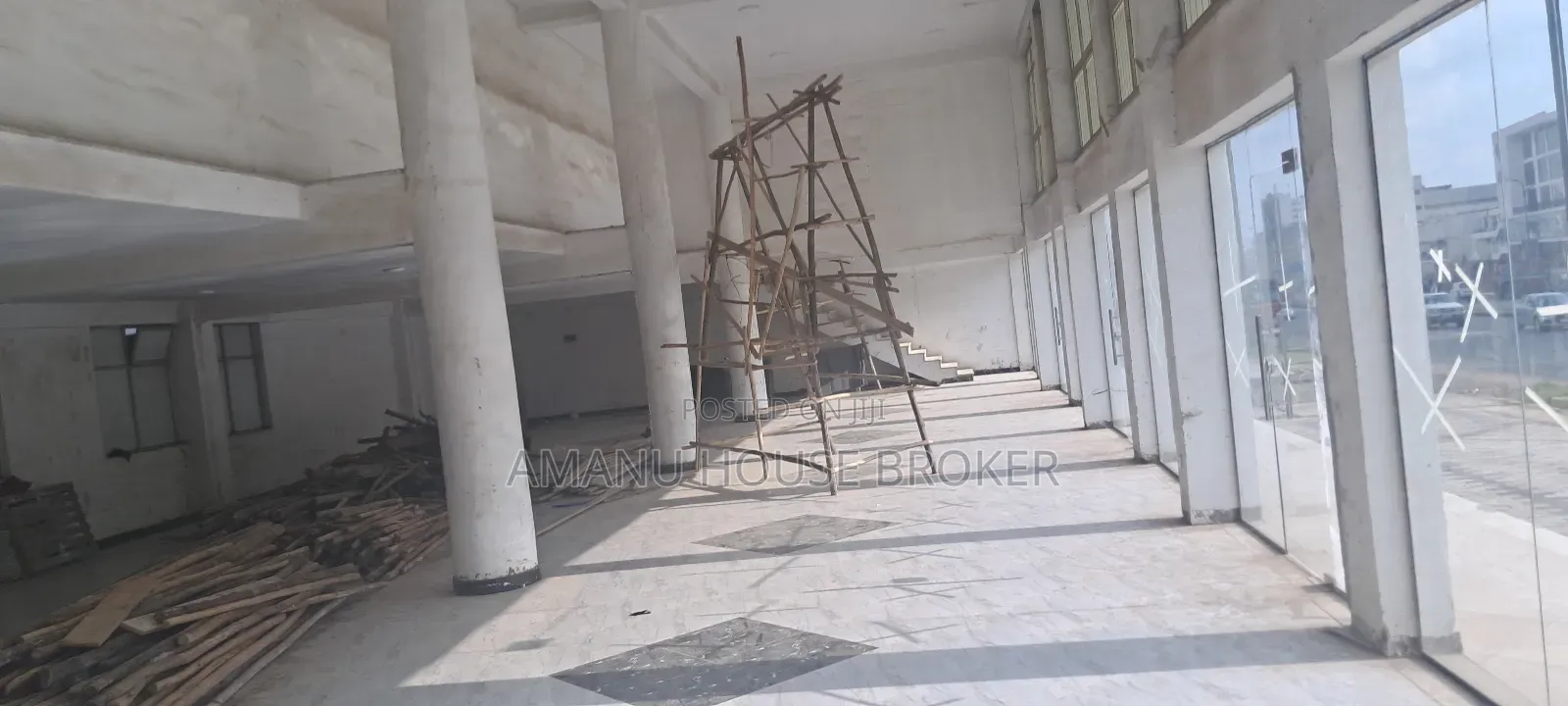 Urgently Av. For Rent as a Showroom in a Garment Area on a Main Road.