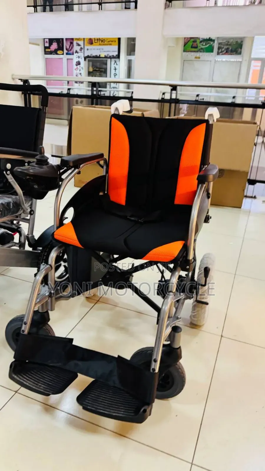 Electrical Wheelchair Folding