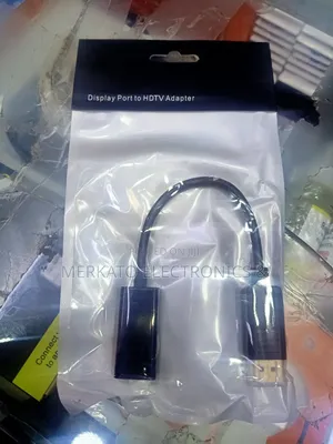 Photo - Display Port to Hdmi Adapter | Dp to HDTV