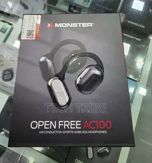 Photo - Monster Open Free Ac100 Wireless Headphones Hear Music, Hear the World