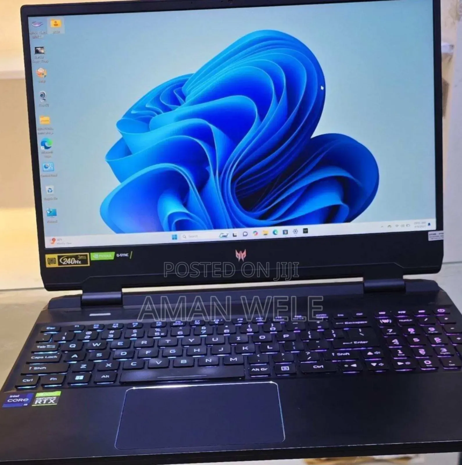 New Laptop Acer Predator 15 8GB Intel Core I9 SSD 1T