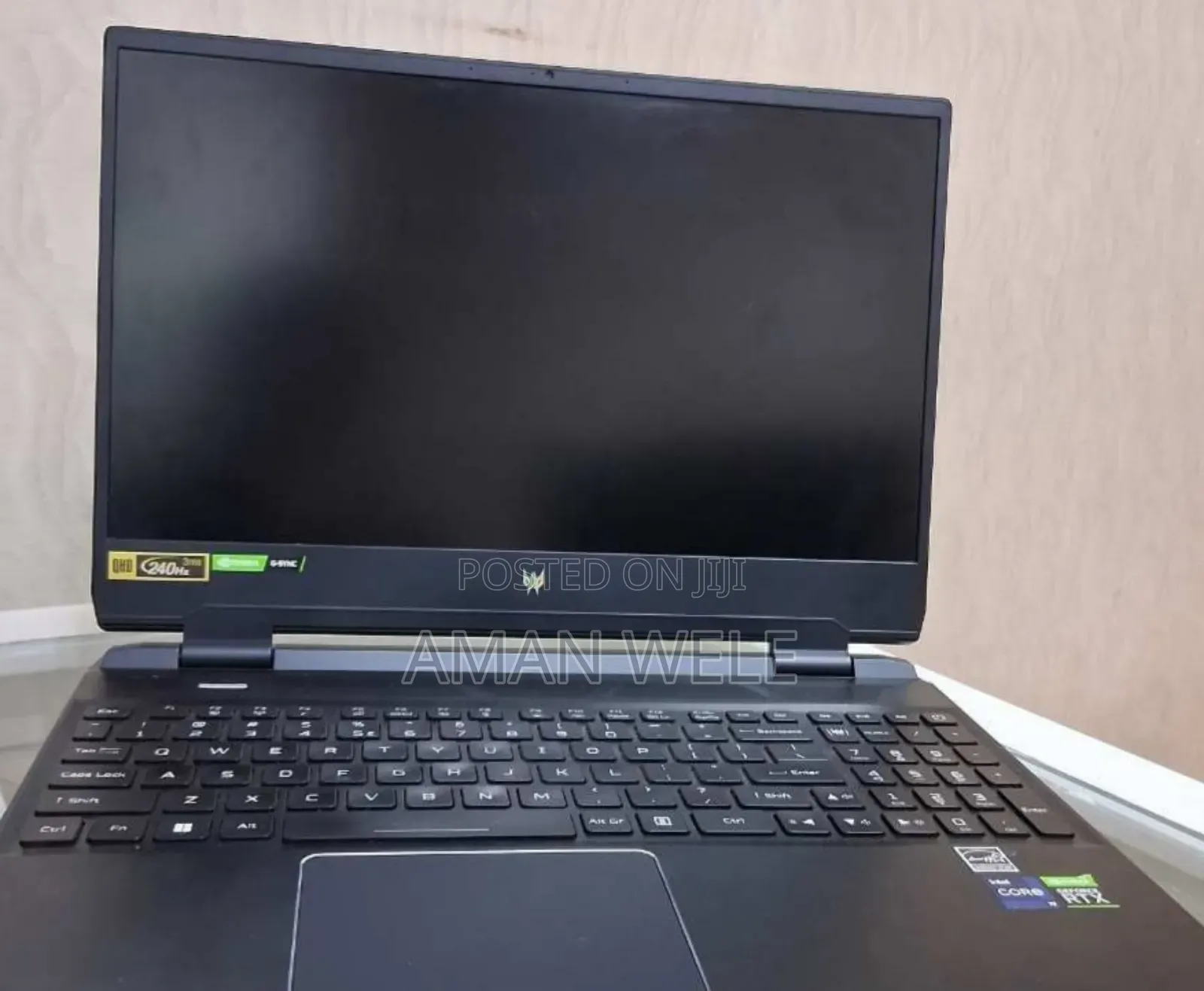 New Laptop Acer Predator 15 8GB Intel Core I9 SSD 1T