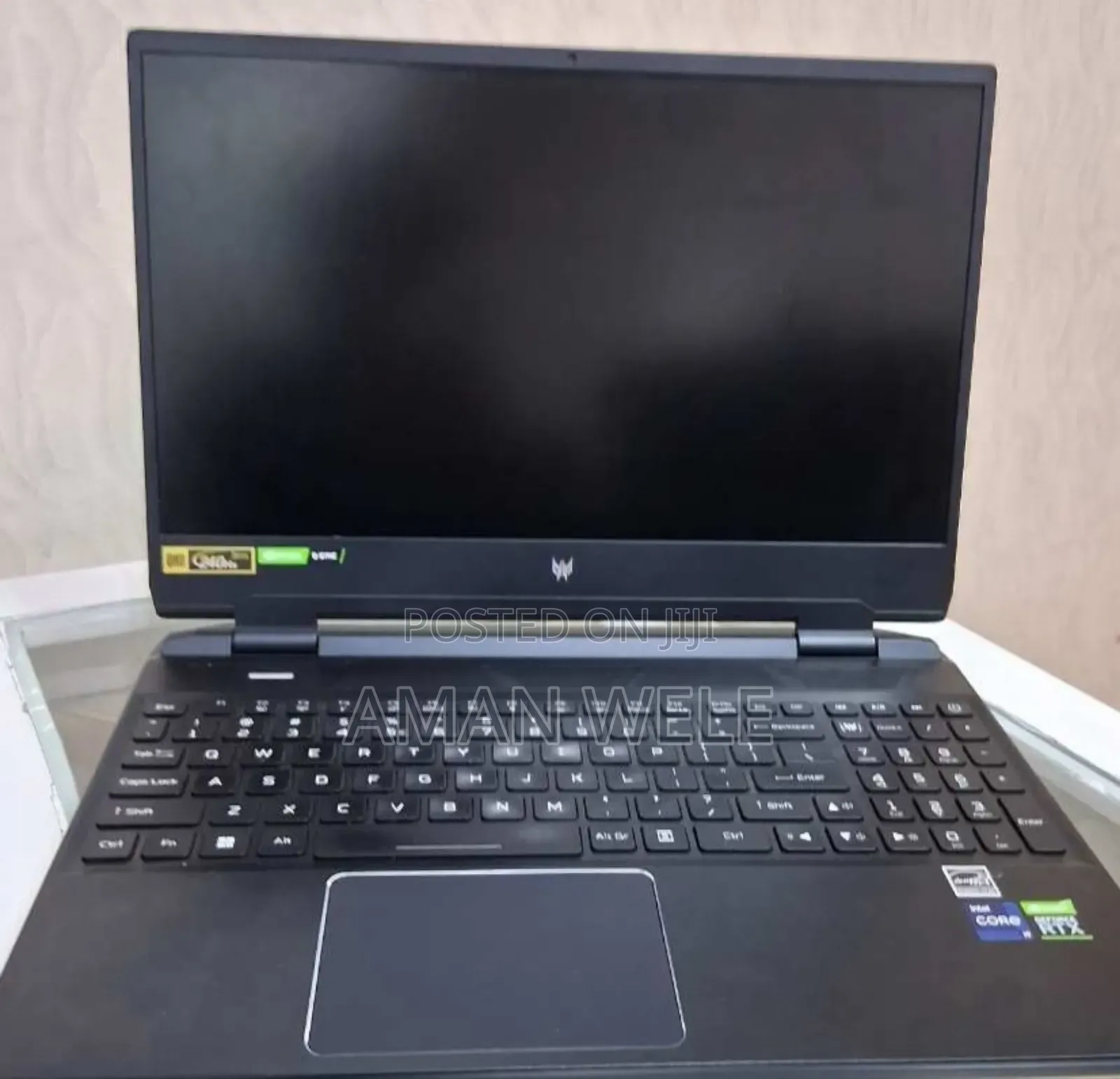 New Laptop Acer Predator 15 8GB Intel Core I9 SSD 1T