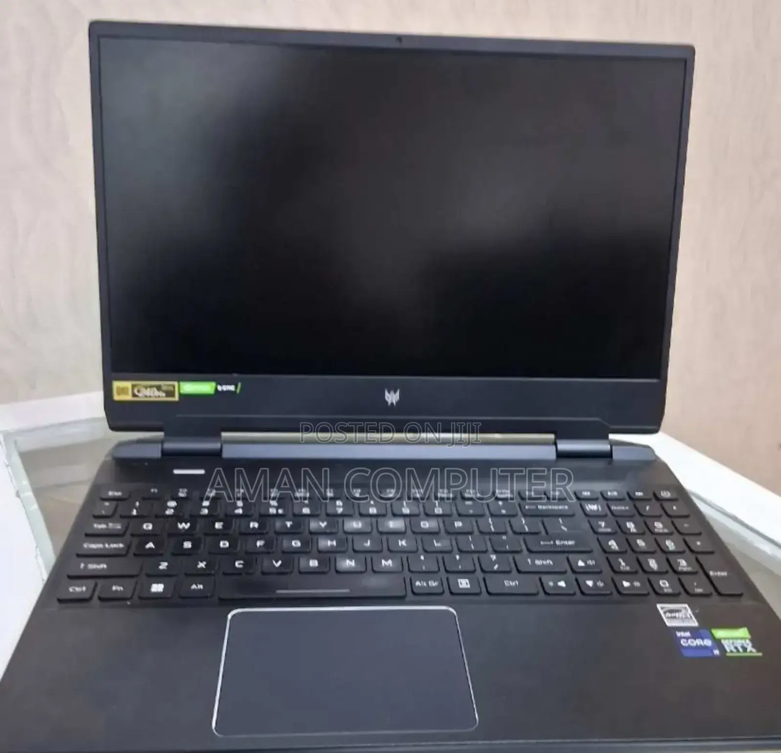 New Laptop Acer Predator 15 8GB Intel Core I9 SSD 1T