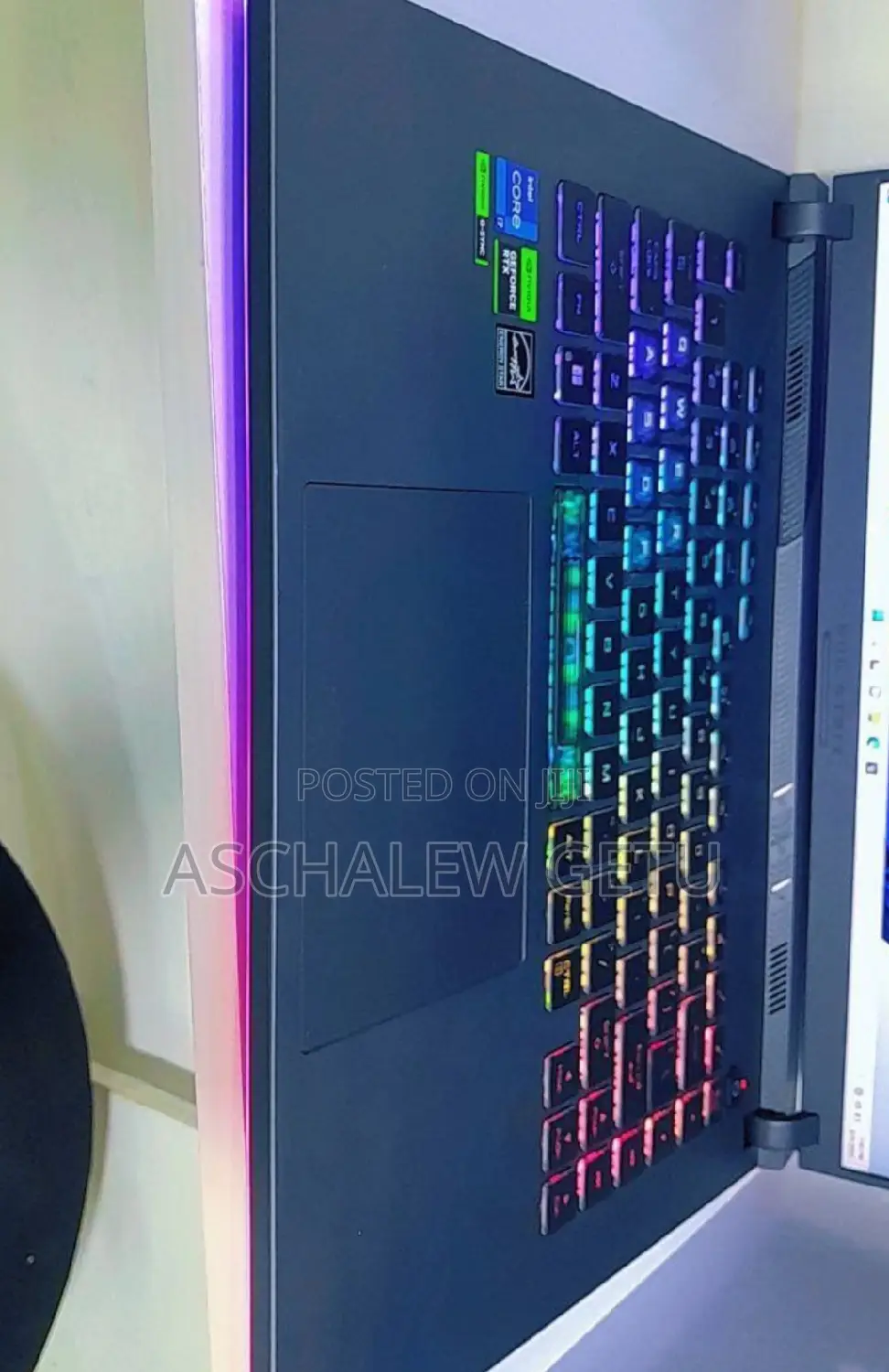New Laptop Asus ROG Strix G15 16GB Intel Core I7 SSD 1T