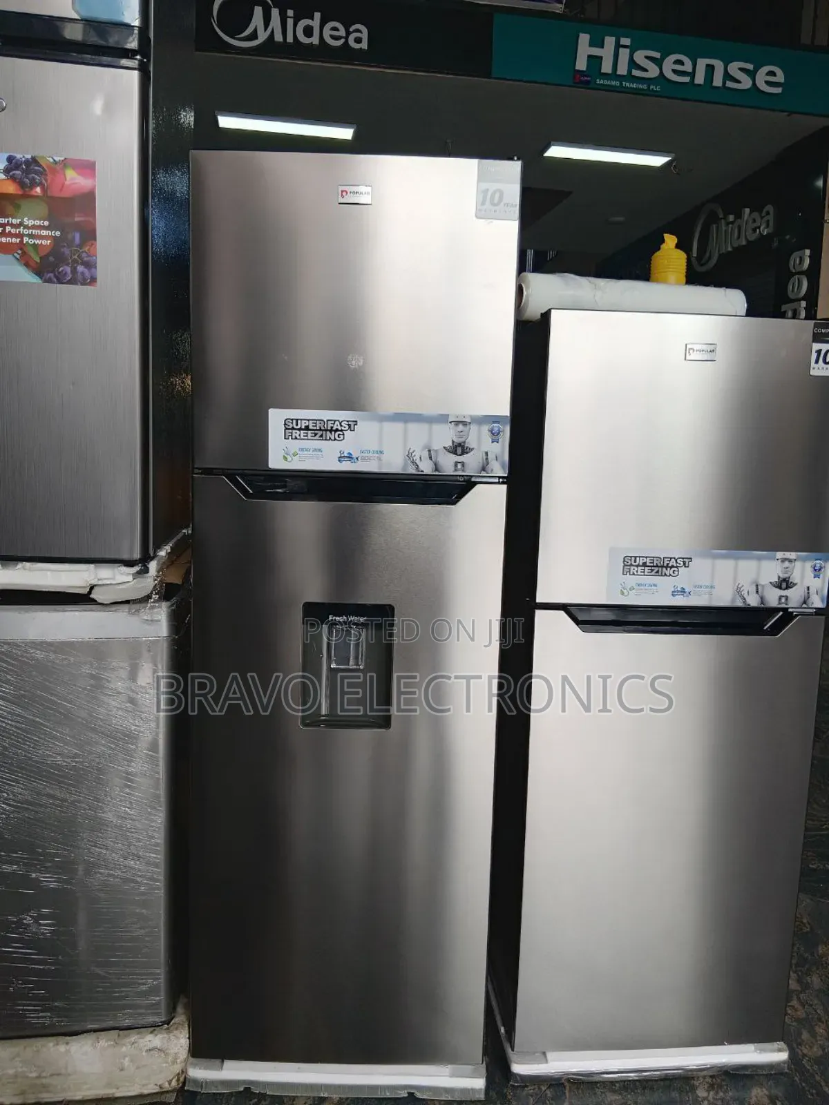 Popular 450l Refrigerator – Fan Cooling + Water Dispenser
