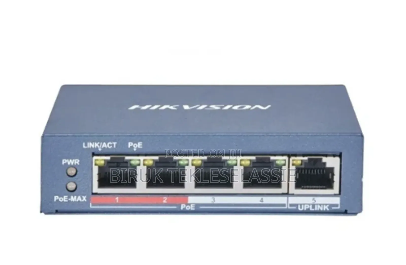 Hikvision 4 Port Fast Ethernet Unmanaged Poe Switch